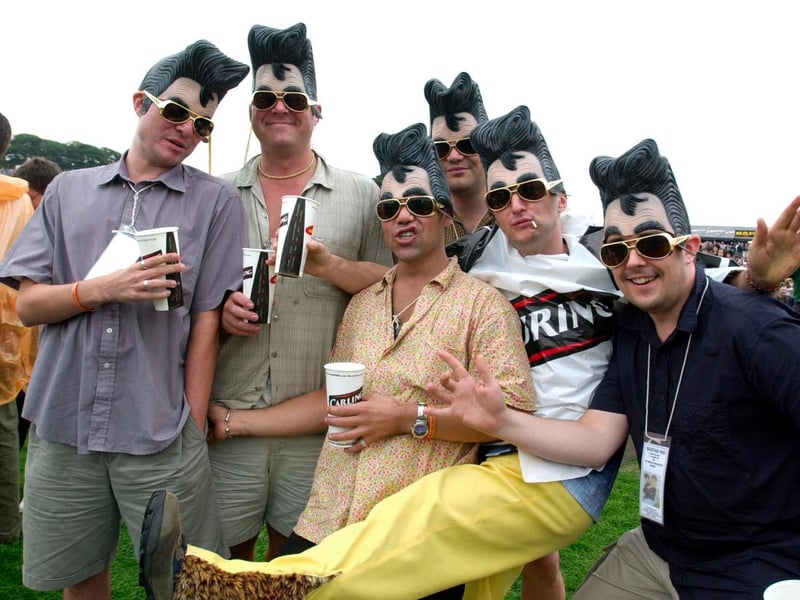 This group of Elvis Presleys had travelled from Hull. Picture: Tony Johnson