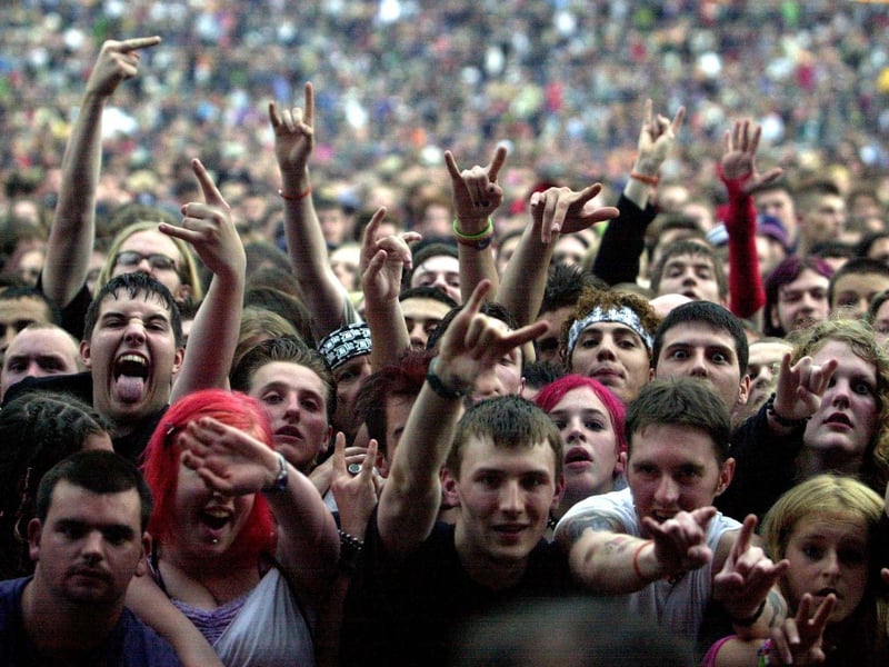 Do you recognise any of the faces in the crowd here? Picture: James Hardisty