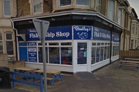 Bentleys Fish and Chips | 131 Bond St, Blackpool FY4 1HG | Rating: 4.7 out of 5 (934 Google reviews) "Good quality, traditional fish and chip shop."