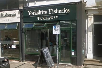 Yorkshire Fisheries | 14-18 Topping Street, Blackpool FY1 3AQ | Rating: 4.7 out fo 5 (1,689 Google reviews) "Busy fish and chip shop."