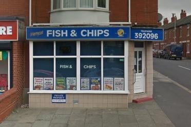 Merrycat Fish & Chips | 39 Layton Rd, Blackpool FY3 8EA | Rating: 4.6 out of 5 (113 Google reviews) "Good quality fish and chip shop run by a lovely couple"