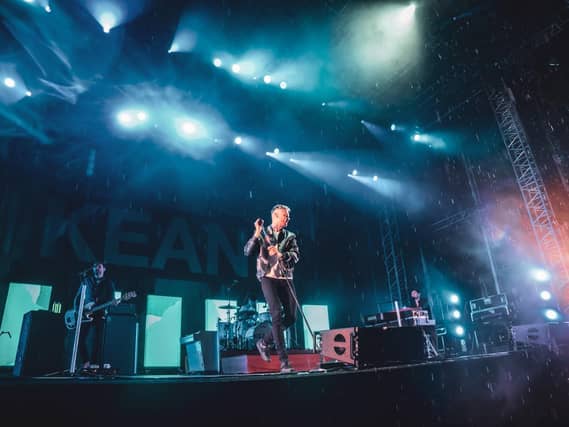 Keane at Scarborough Open Air Theatre. Photo: Cuffe and Taylor