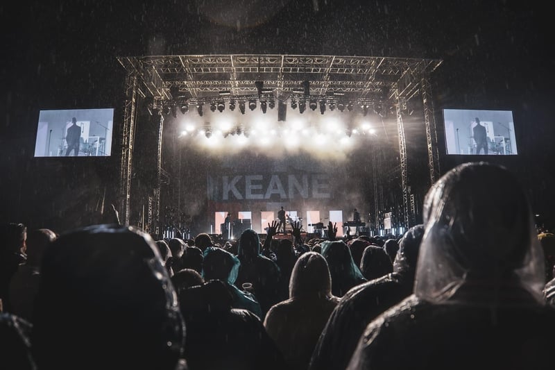 Keane at Scarborough Open Air Theatre. Photo: Cuffe and Taylor