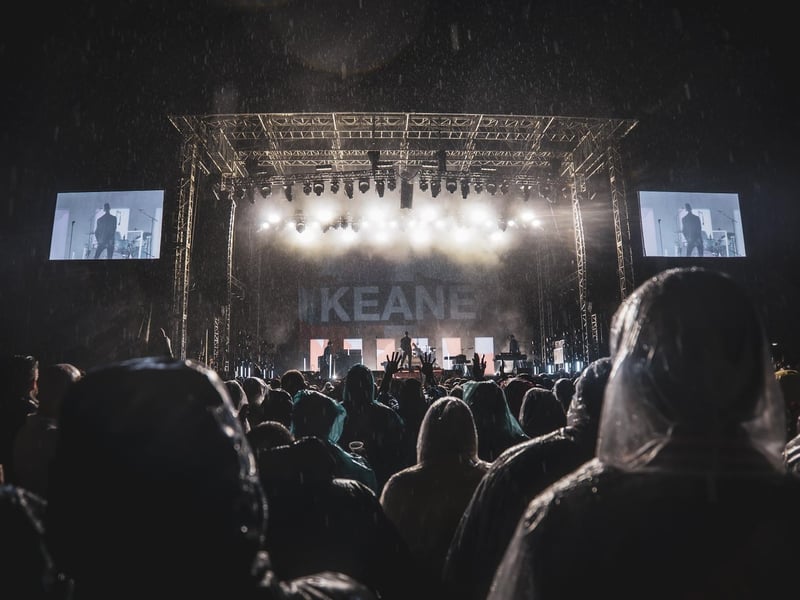 Keane at Scarborough Open Air Theatre. Photo: Cuffe and Taylor