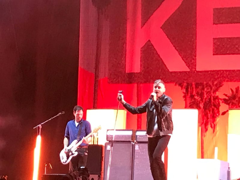 Keane at Scarborough Open Air Theatre. Photo: Steve Bambridge