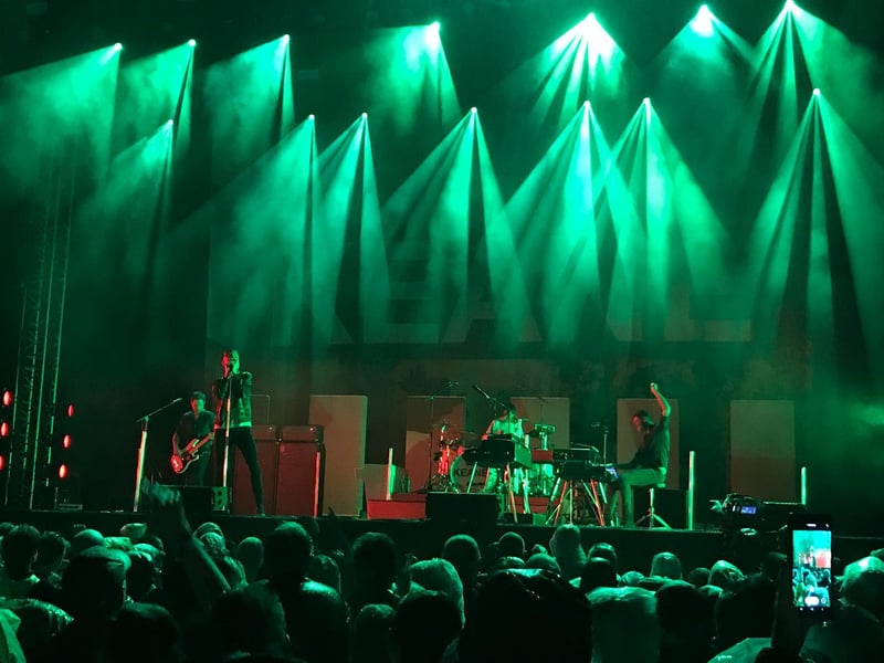Keane at Scarborough Open Air Theatre. Photo: Steve Bambridge