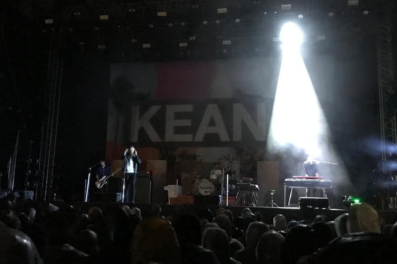 Keane at Scarborough Open Air Theatre. Photo: Steve Bambridge