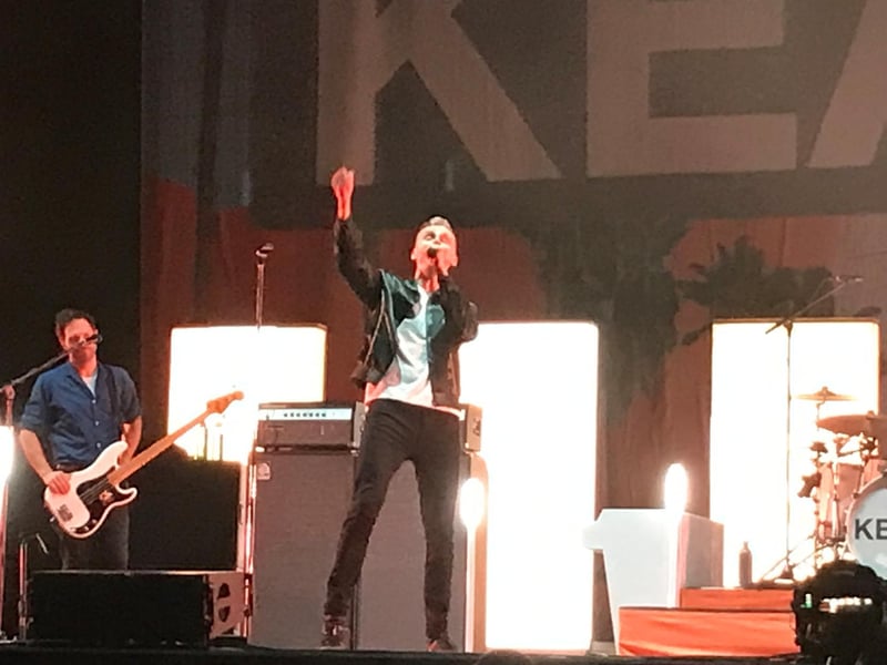 Keane at Scarborough Open Air Theatre. Photo: Steve Bambridge