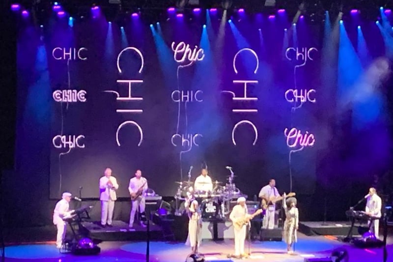Nile Rodgers and Chic at Scarborough Open Air Theatre.