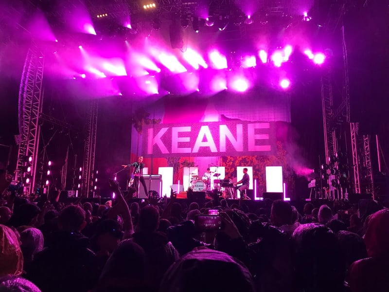 Keane at Scarborough Open Air Theatre. Photo: Steve Bambridge