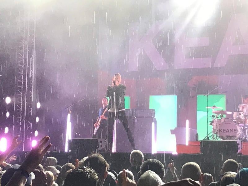 Keane at Scarborough Open Air Theatre. Photo: Steve Bambridge