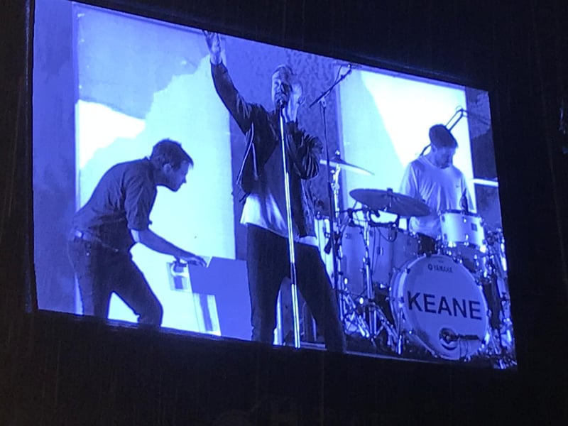 Keane at Scarborough Open Air Theatre. Photo: Steve Bambridge