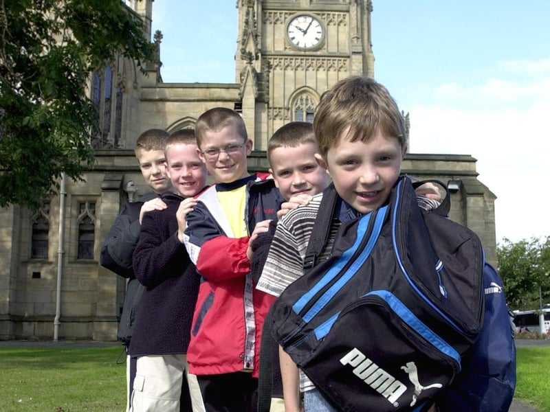 Choristers from Leeds Parish Church were preparting to travel to London. Pictured are Adam Hunt Andrew Brown Simon Barker, James Brown and Daniel Barratt.