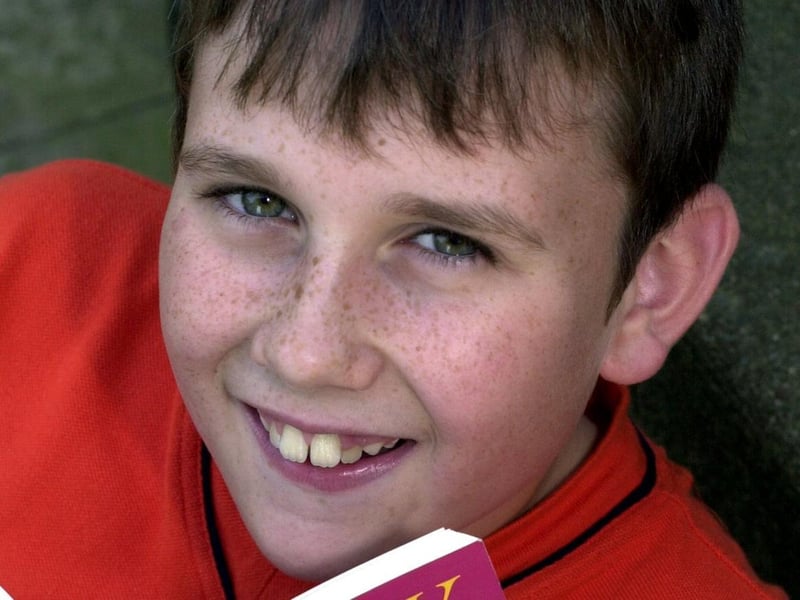 This is 11-year-old Matthew Lewis from Horsforth who was snapped by your YEP after being cast to play Neville Longbottom in the first Harry Potter film.