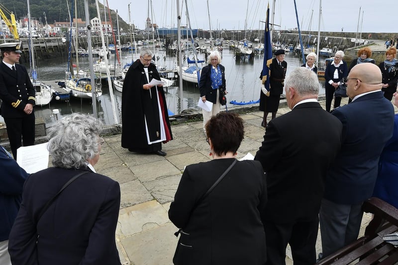 Scarborough Wrens 80th anniversary service on Vincent Pier.