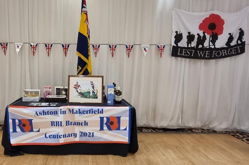 Ashton-in-Makerfield Royal British Legion celebrates 100 years.