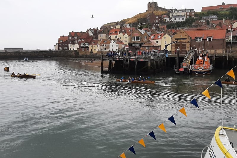 A Fishermen's victory in Saturday's rowing.
picture: Duncan Atkins.