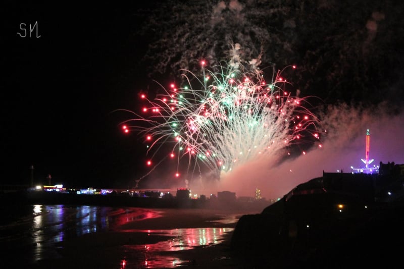 Colourful fireworks brought the carnival to a close.
Picture: Stewart Mallinson