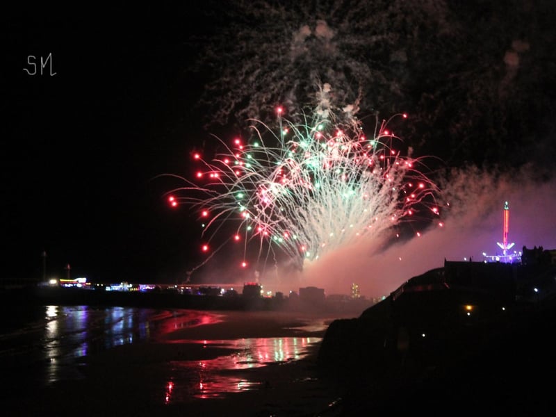 Colourful fireworks brought the carnival to a close.
Picture: Stewart Mallinson