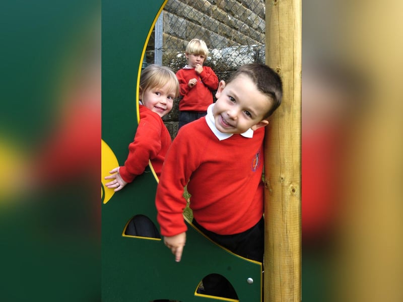 New starters at Egton Primary School.
