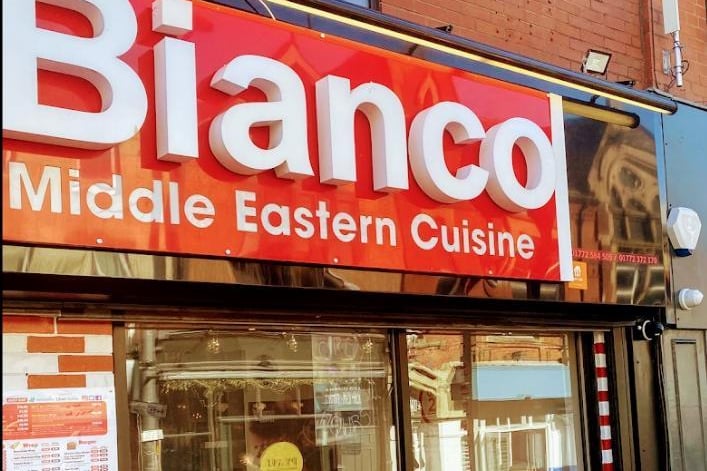 Bianco Open 24/7, 65 Friargate, Preston PR1 2AT
4.8 out of 5 (68 reviews)
"Very delicious Middle Eastern food, huge portions and very friendly staff. My 8 yrs old loved the chicken burger and wants to keep coming back"