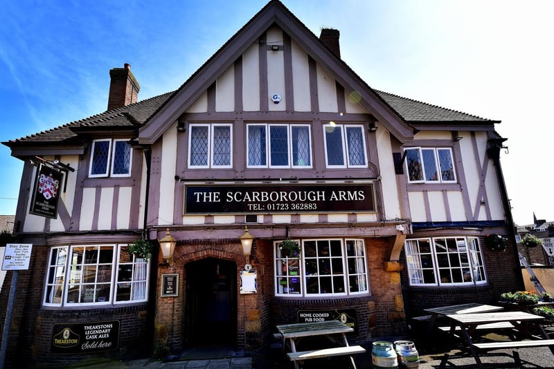 The Scarborough Arms on North Terrace is ranked at number 10.