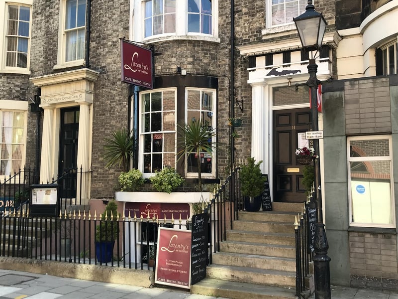 Lazenby's Restaurant on York Place is ranked at number 6.