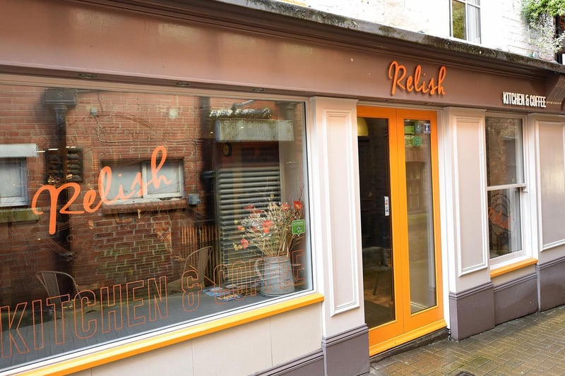 Relish Kitchen & Coffee on Waterhouse Lane is ranked at number 5.