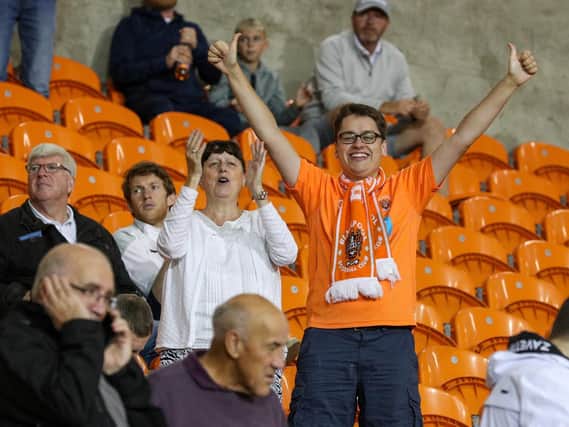 The fans are glad to be back at Bloomfield Road