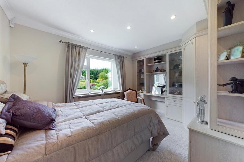 Fitted units add space and style to the bedrooms