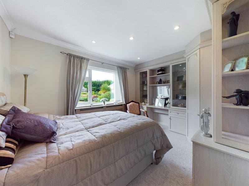 Fitted units add space and style to the bedrooms