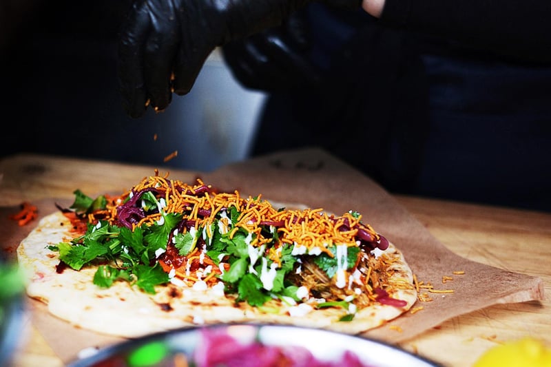 This Indian street food vendor, in Trinity Kitchen, adds up to 43 nutritious ingredients in every dish, creating balanced meals which are fuelled by spice. The naan, rice, cauli and salad bowls are all under 600 calories, with the choice of six delicious fillings including the high-nutrient red channa dal.