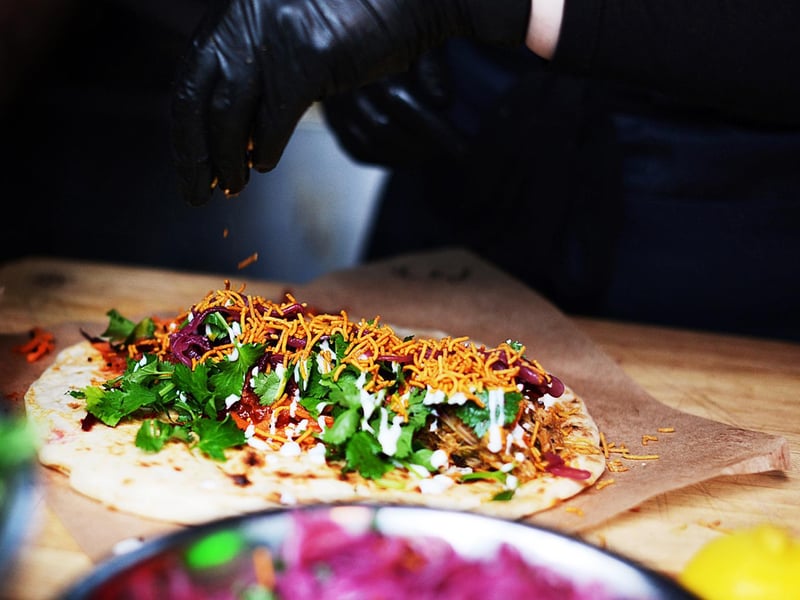 This Indian street food vendor, in Trinity Kitchen, adds up to 43 nutritious ingredients in every dish, creating balanced meals which are fuelled by spice. The naan, rice, cauli and salad bowls are all under 600 calories, with the choice of six delicious fillings including the high-nutrient red channa dal.