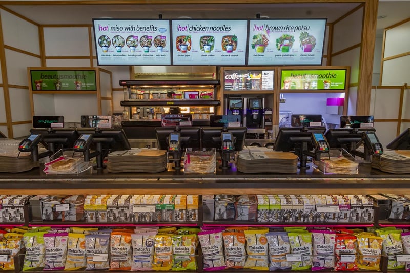 Itsu offers delicious Asian-inspired food, which is made fresh in its Commercial Street shop. From hot rice bowls full of grains and fresh veggies, to sushi, salads and low-calorie snacks, there are plenty of healthy treats to enjoy in the restaurant or on-the-go.