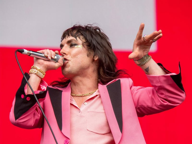 Derbyshire rock band The Struts take to the main stage