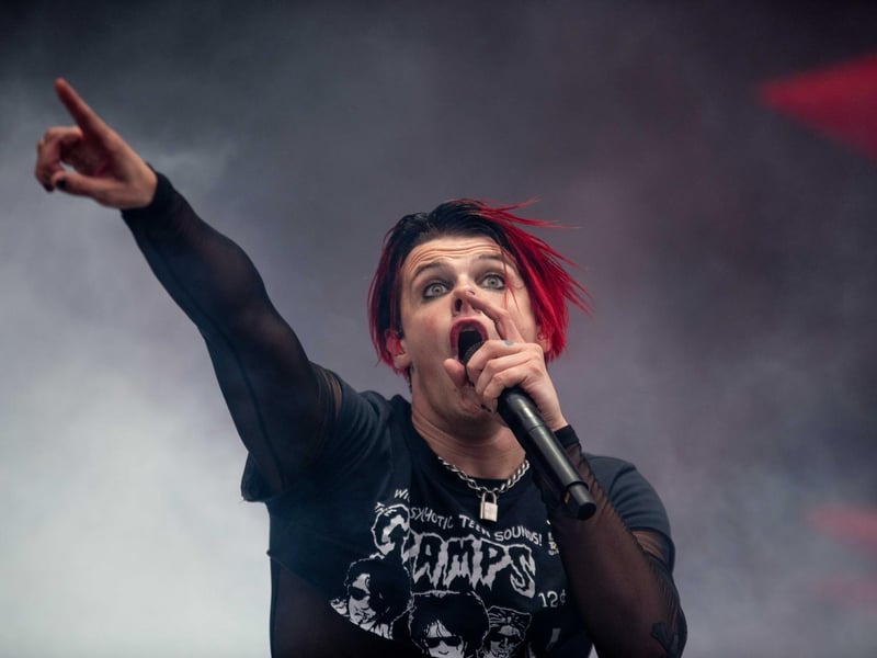 Doncaster's Yungblud on stage