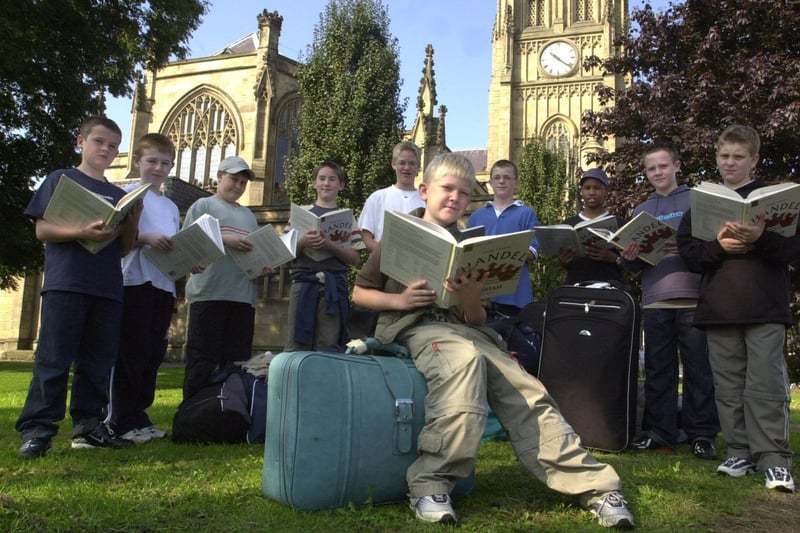 The Leeds Parish Church choir were preparing to setting off for a tour of London.