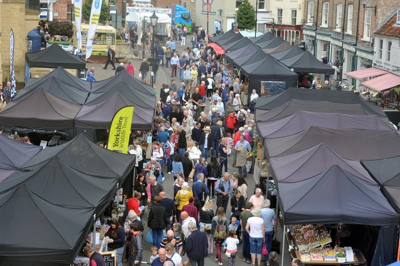 Head inland and Yorkshire's food capital is hosting its famous food festival on Saturday, Sunday and Monday. A real celebration of the county's finest produce and cooking, there will be talks, tastings, celebrity chef demos and live music alongside all the scrumptious food.
