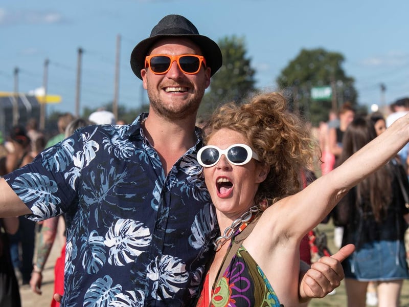The festival attracts music fans of all ages