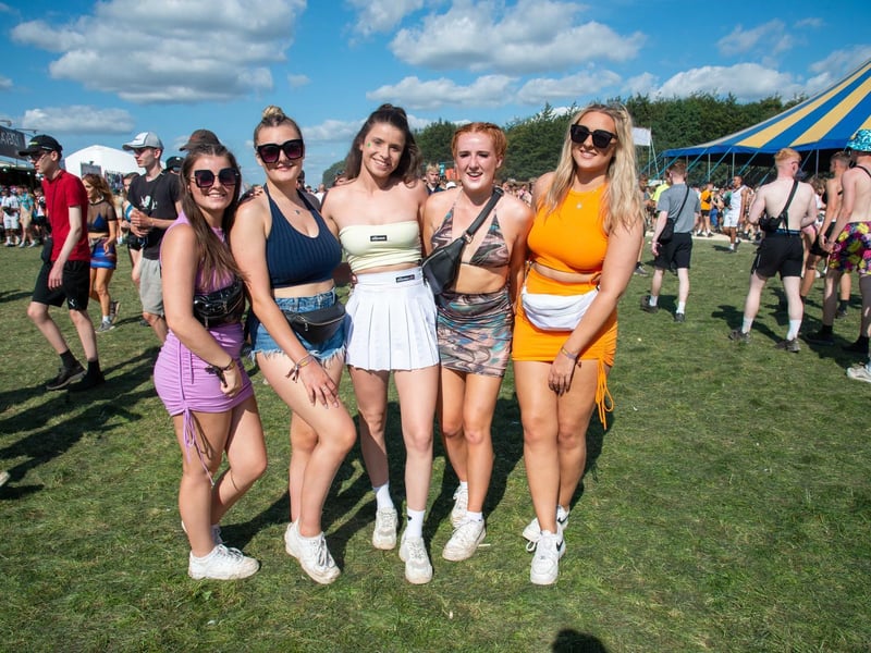 Bumbags were the 2021 festival look
