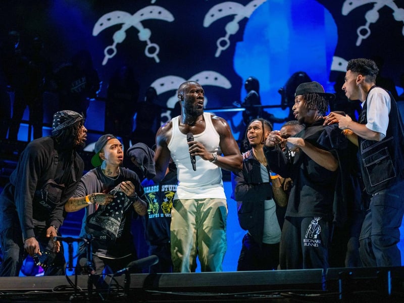 Stormzy headlined the main stage