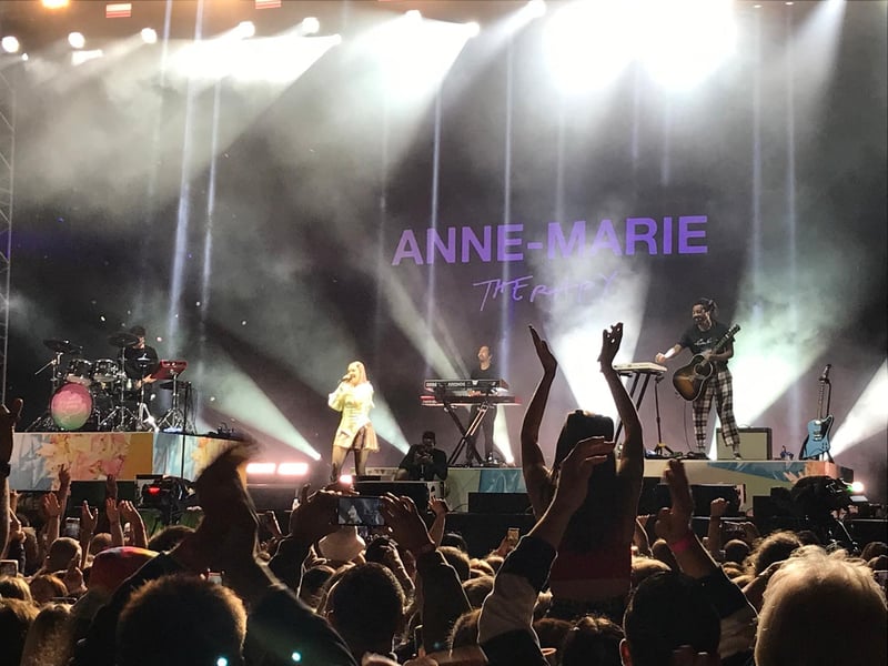 Anne-Marie at Scarborough Open Air Theatre. Picture: Steve Bambridge