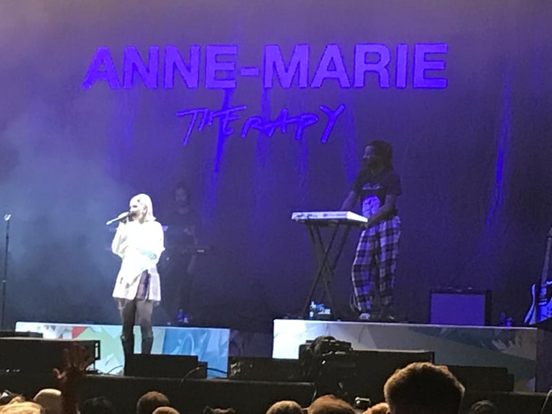 Anne-Marie at Scarborough Open Air Theatre. Picture: Steve Bambridge