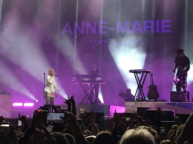 Anne-Marie at Scarborough Open Air Theatre. Picture: Steve Bambridge
