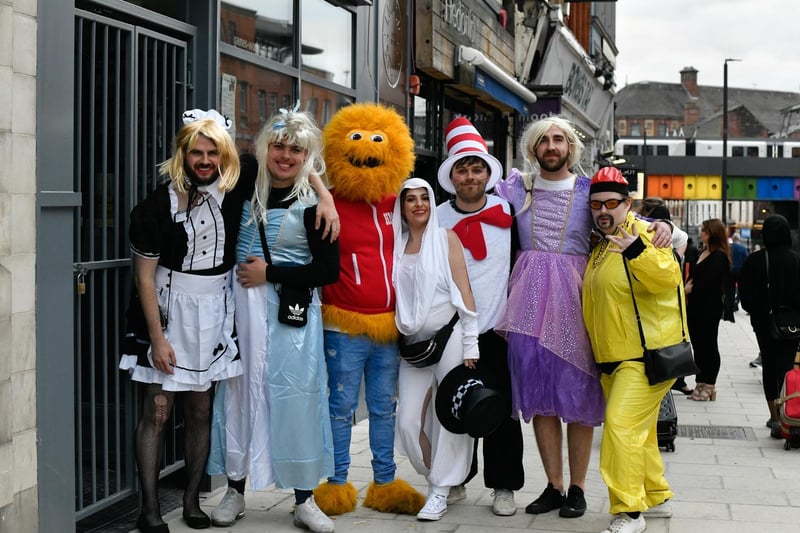 The Honey Monster has lost his knight but found Ali G, The Cat In The Hat and Princess Leia among others.