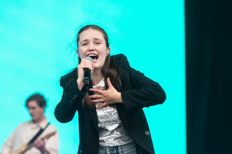 Sigrid lived up to the title of her song by bouncing around the stage with a smile on her face at Leeds Festival