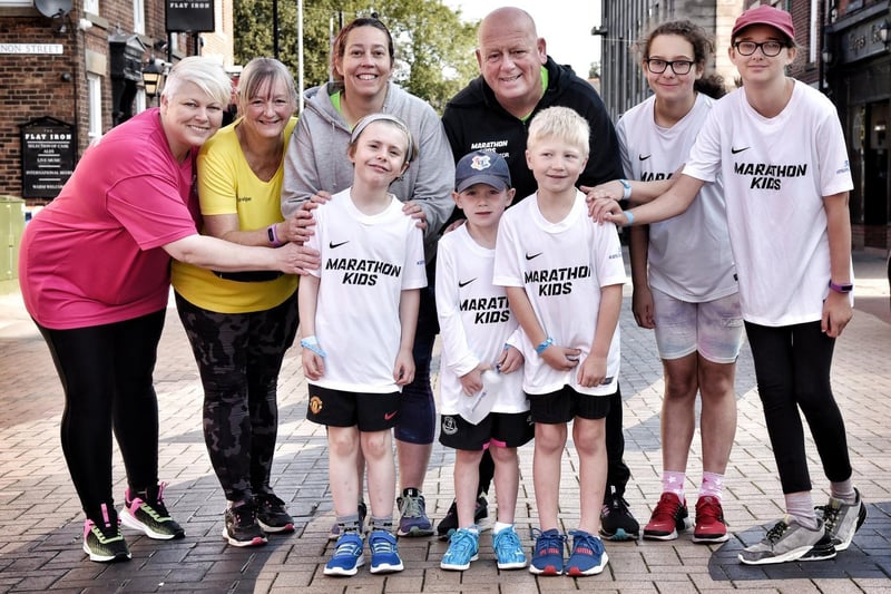 The family fun run was competed over a 2k course