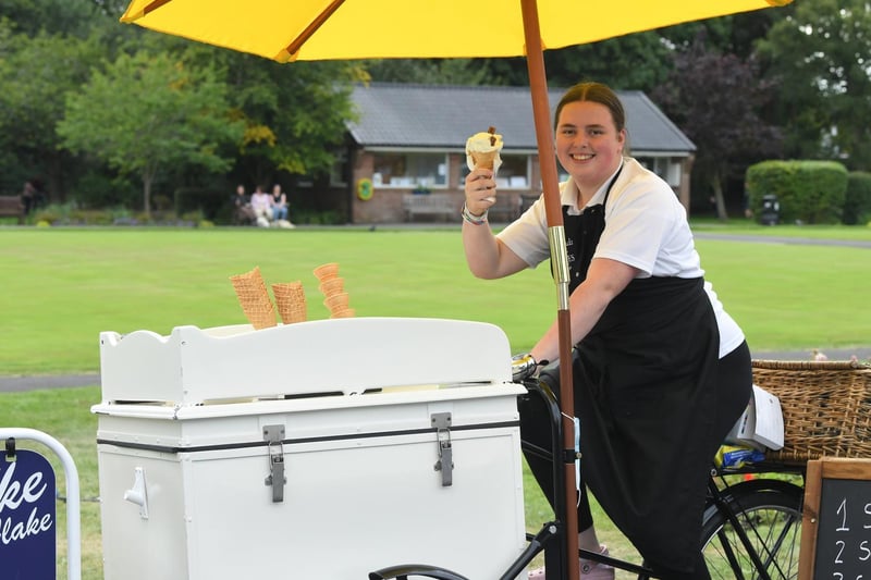 Stop me and buy one - Sophie Jackson serves up ice creams