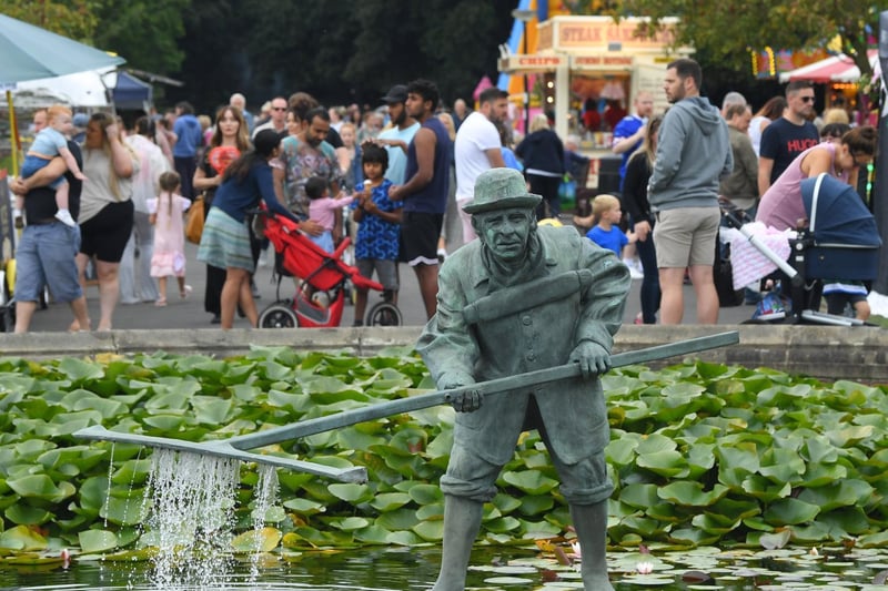 Thousands of people have flocked to Lowther Gardens for the Lytham World Food and Drink Festival