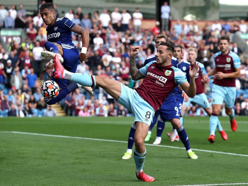 7 - Produced the moment that unlocked the Burnley defence. Looked Leeds' best bet for something good. Worked hard all game.
Photo by Jan Kruger/Getty Images.
